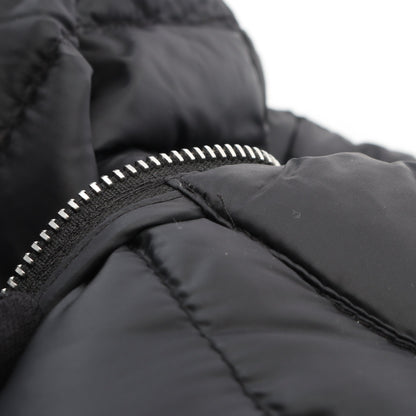 SERPENTINE ダウンジャケット ナイロン ブラック レース切替 モンクレール アウター MONCLER
