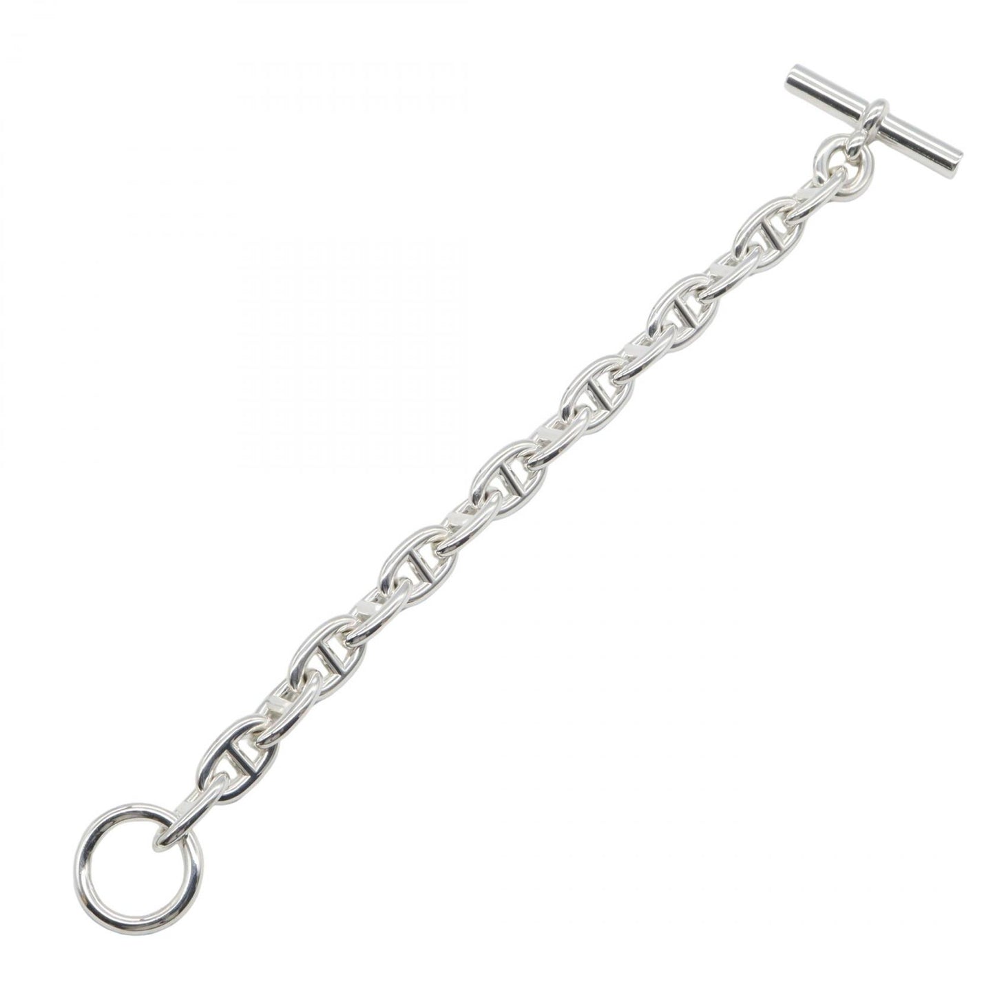 シェーヌダンクルMM ブレスレット 15コマ ブレスレット SV925 シルバー エルメス アクセサリー HERMES