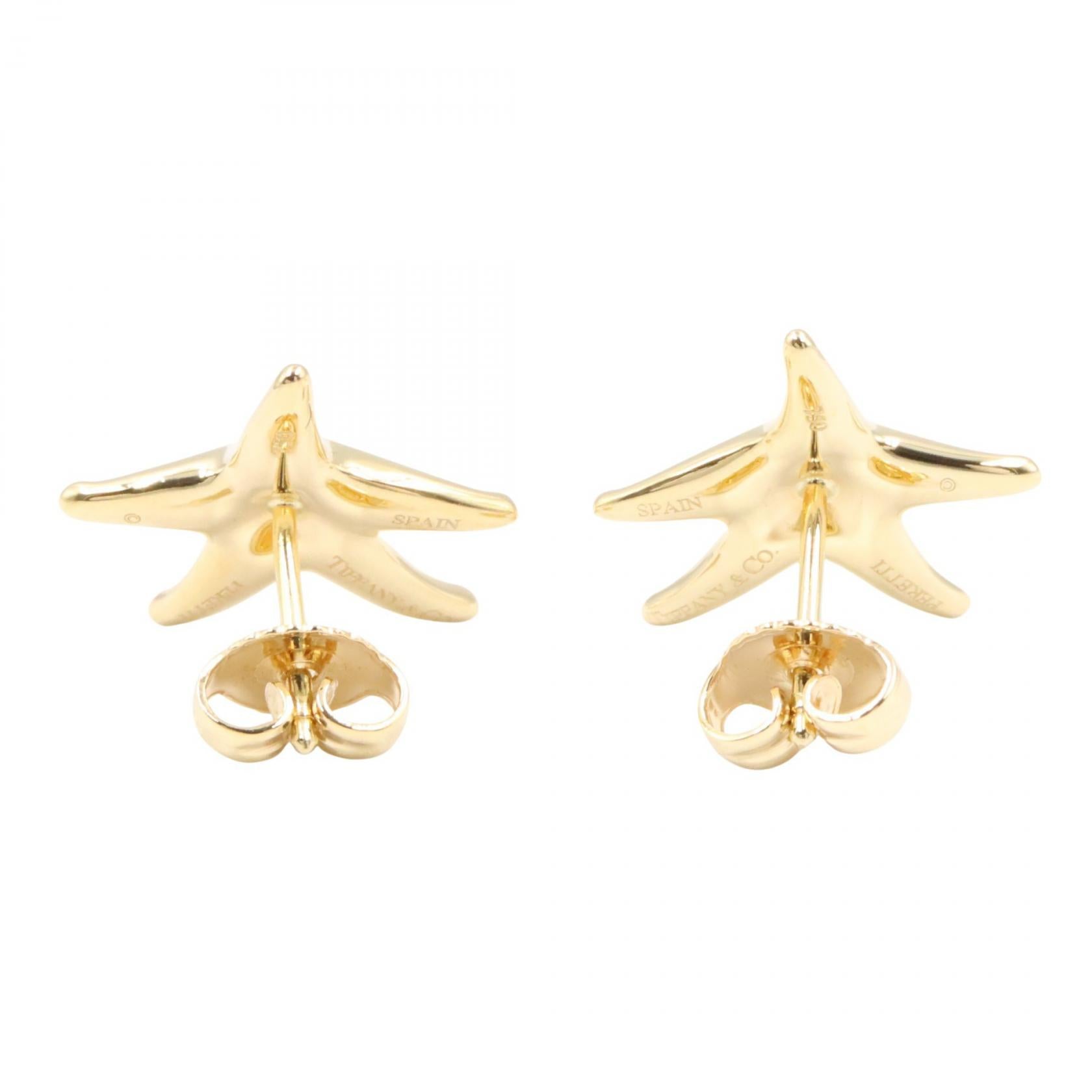 スターフィッシュ ピアス ピアス K18YG イエローゴールド ティファニー