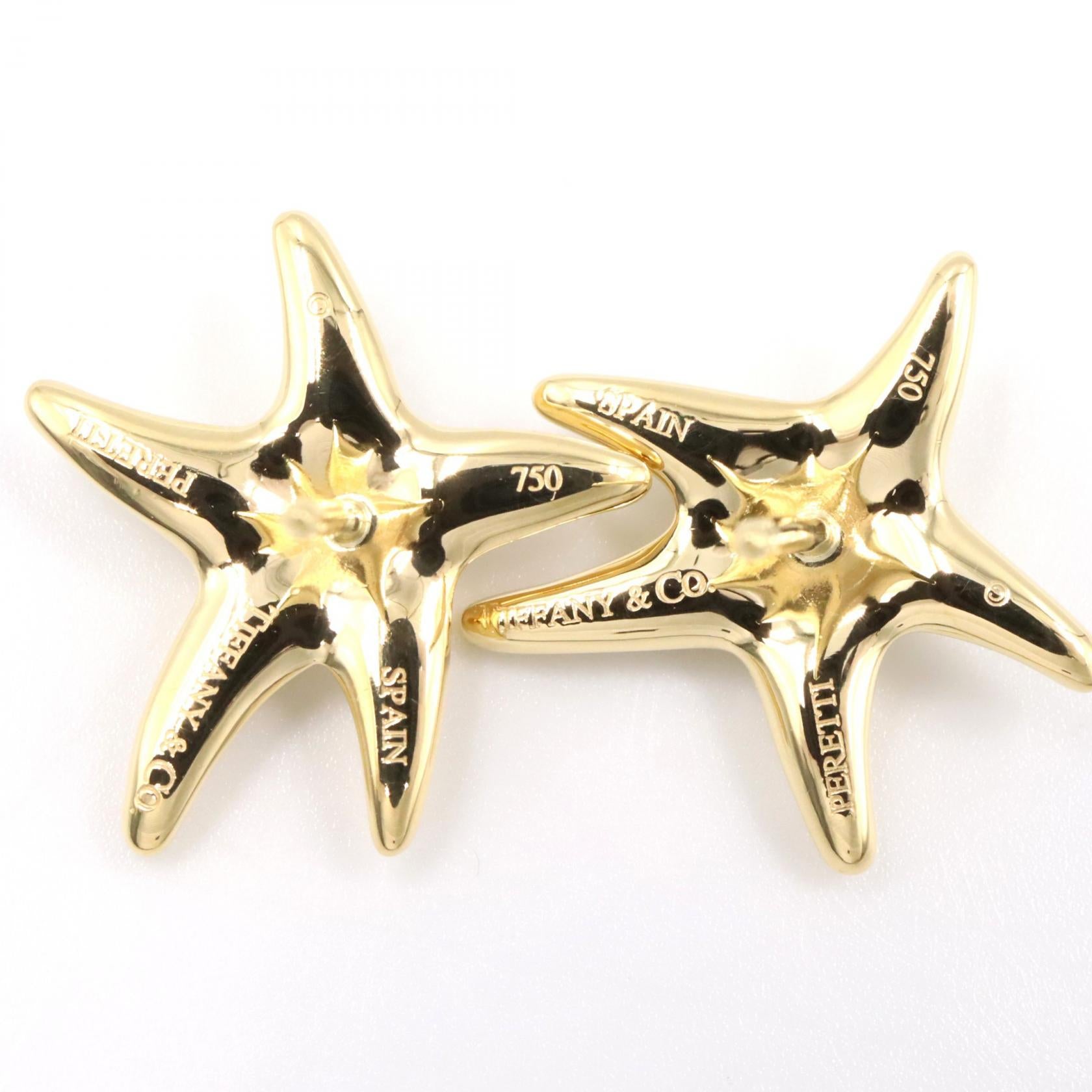 スターフィッシュ ピアス ピアス K18YG イエローゴールド ティファニー