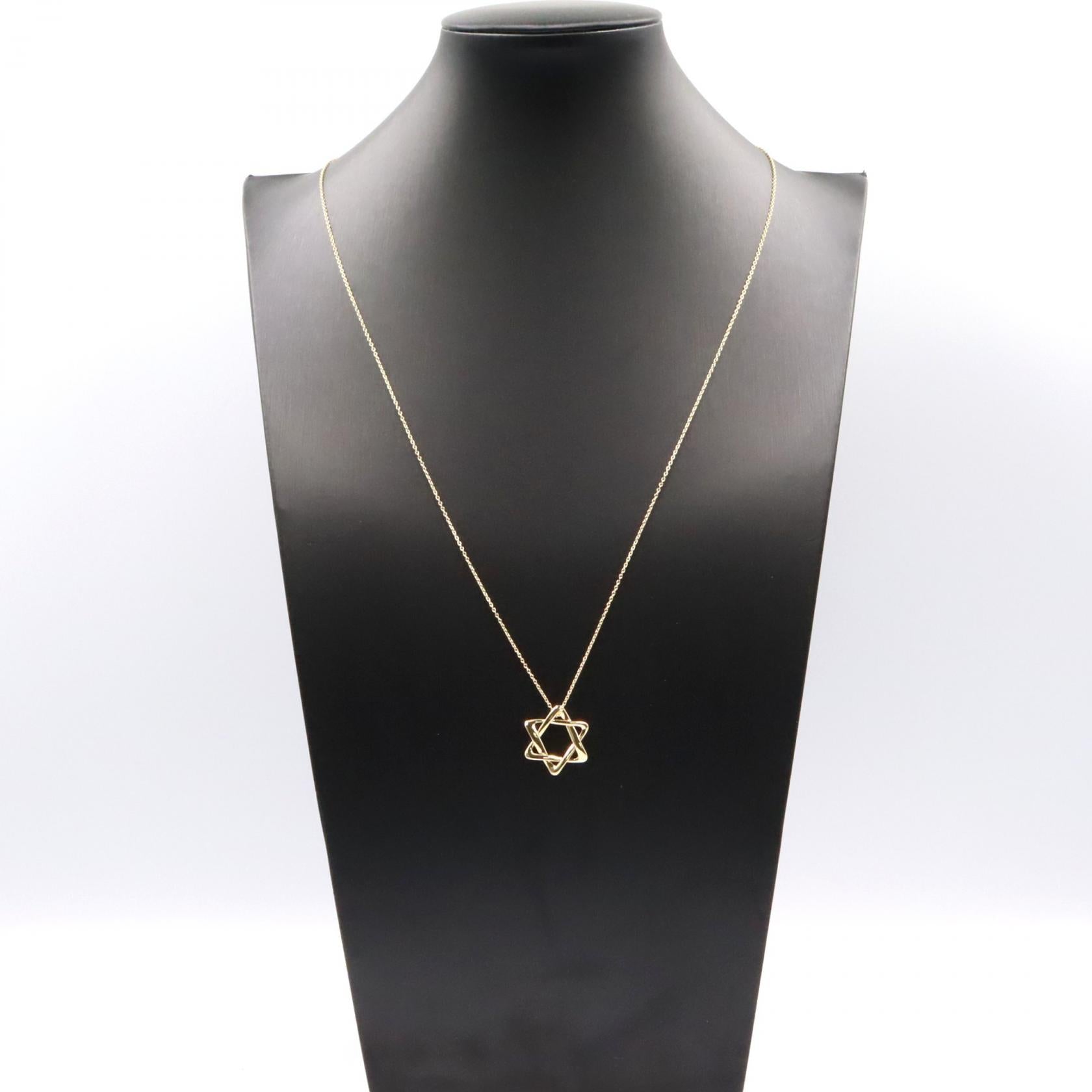 スターオブダビデ ネックレス ネックレス K18YG イエローゴールド