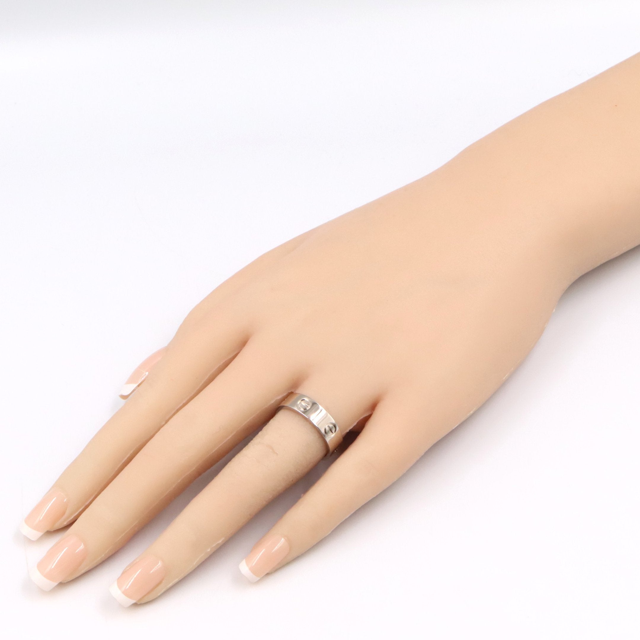 ラブリング リング 指輪 K18WG ホワイトゴールド カルティエ – RECLO