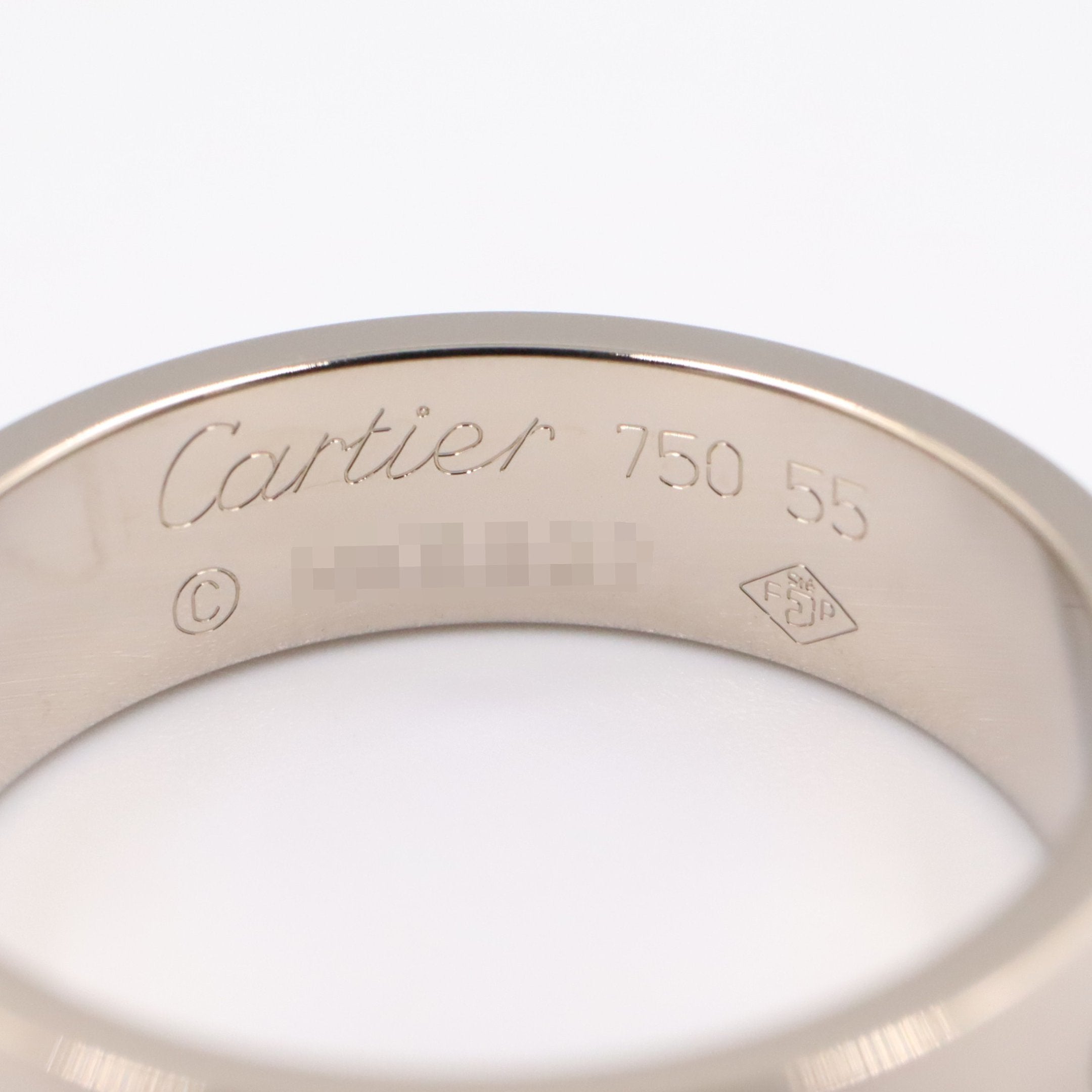 ラブリング リング 指輪 K18WG ホワイトゴールド カルティエ – RECLO