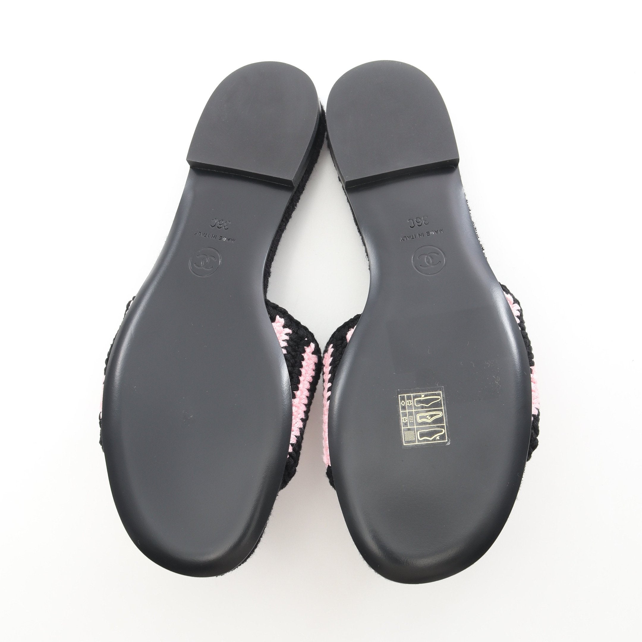 ココ ビーチ ミュール サンダル ファブリック ブラック ピンク