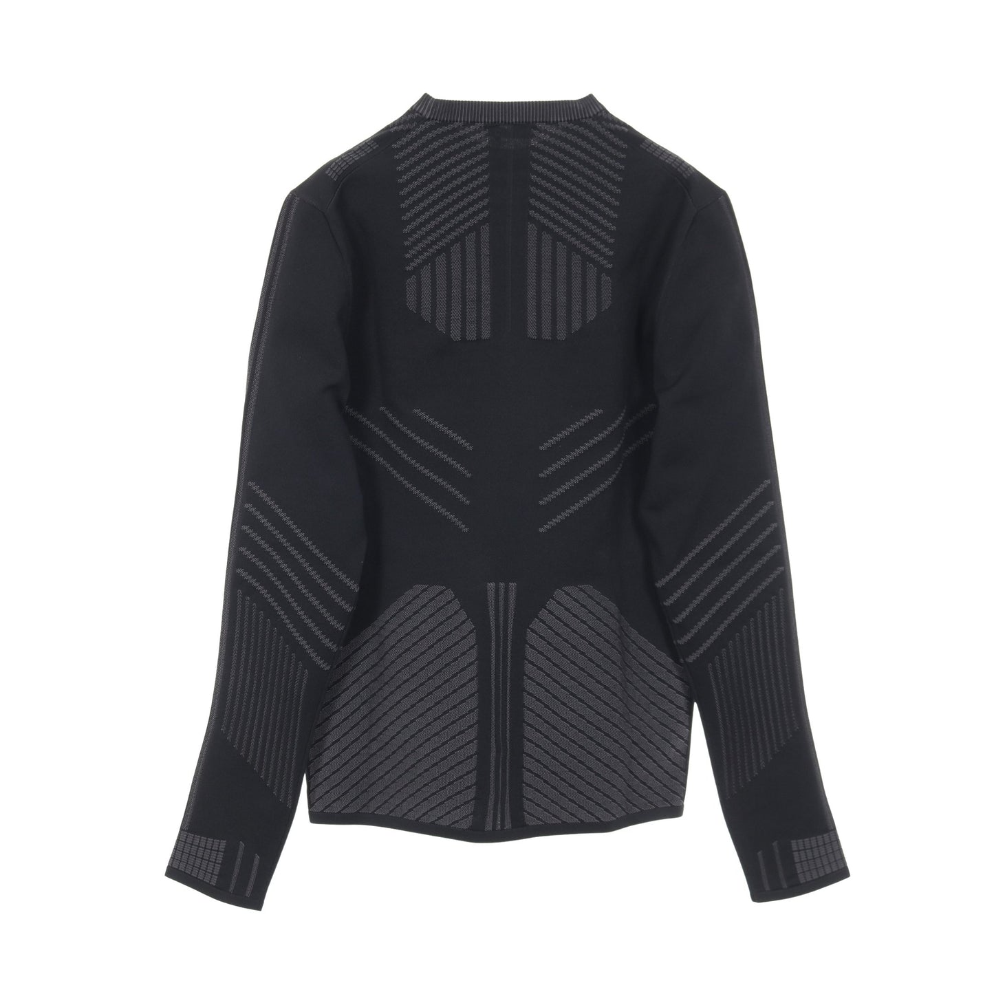 テクニカルニット スウェットシャツ ブラック オレンジ プラダ トップス PRADA