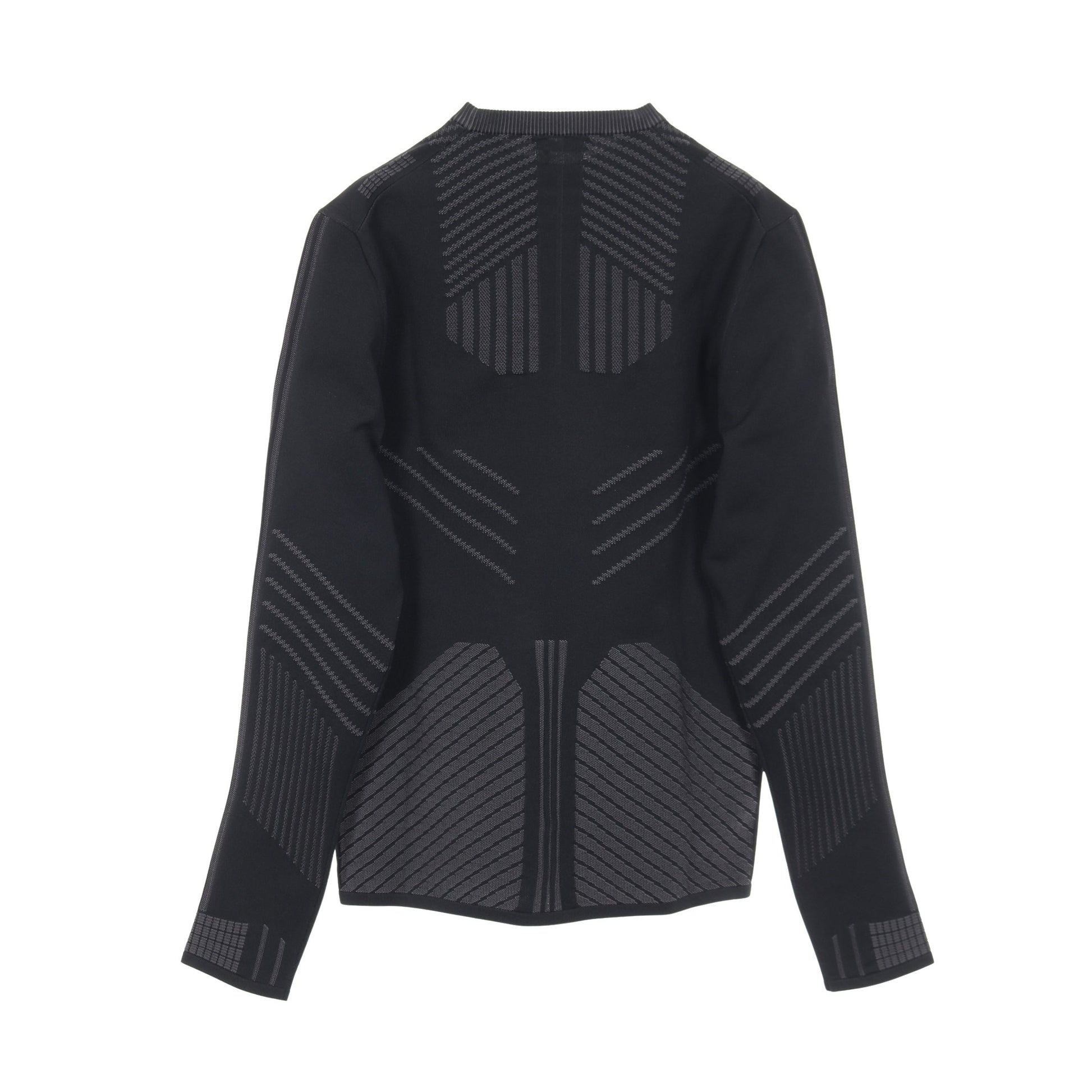 テクニカルニット スウェットシャツ ブラック オレンジ プラダ トップス PRADA