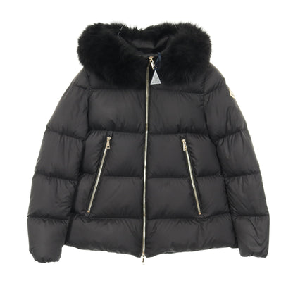 LAICHEFUR ダウンジャケット ブラック フード付き モンクレール アウター MONCLER