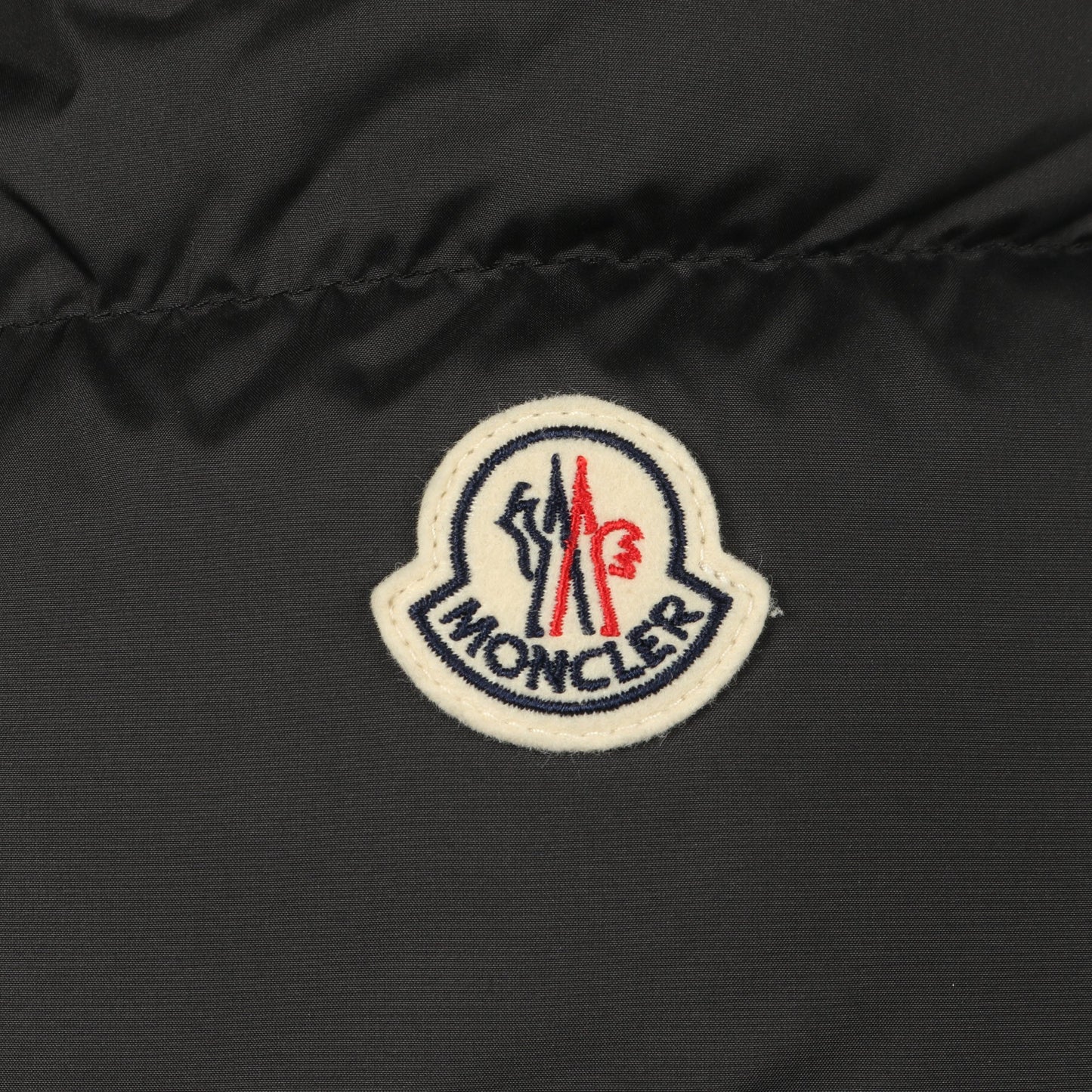 LAICHEFUR ダウンジャケット ブラック フード付き モンクレール アウター MONCLER