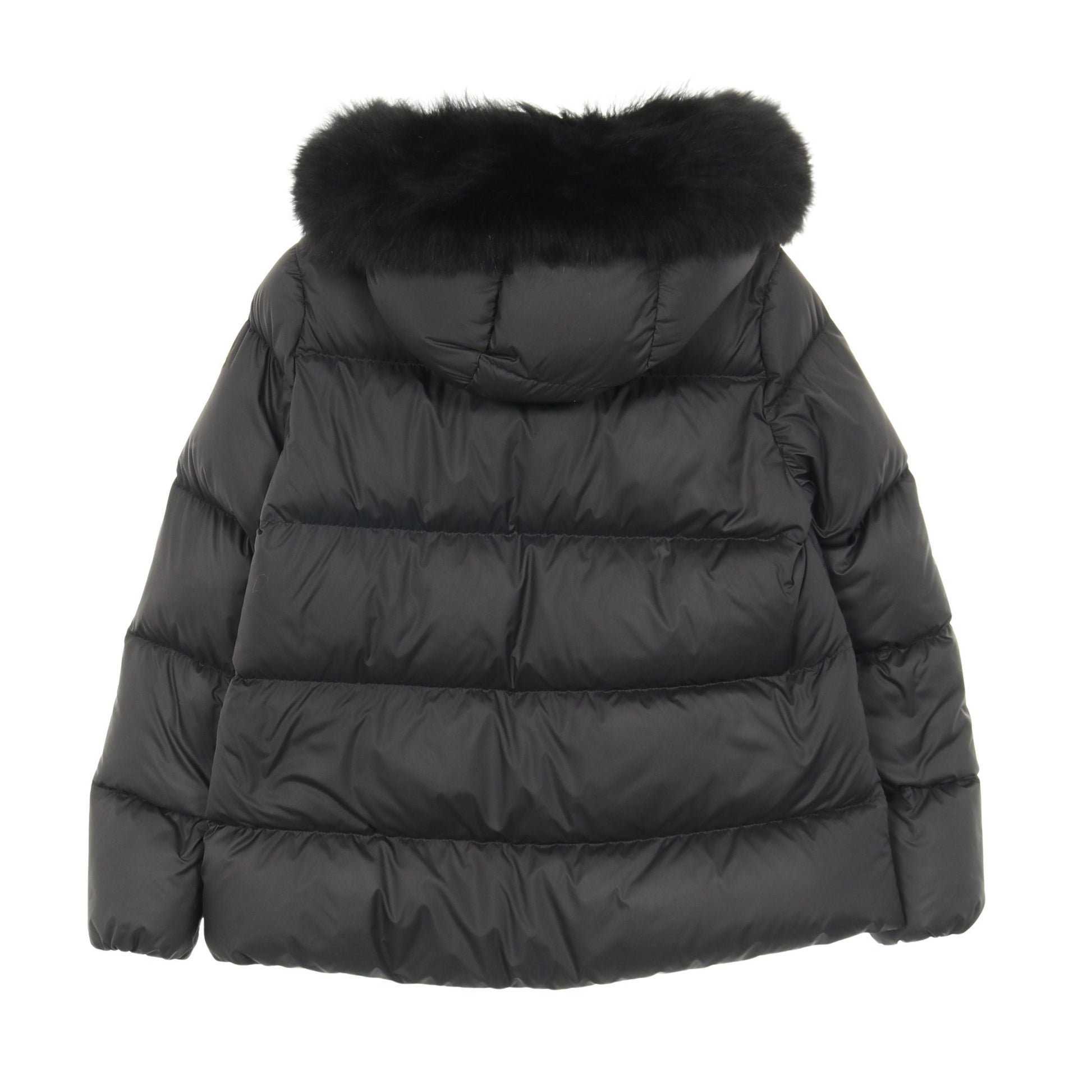 LAICHEFUR ダウンジャケット ブラック フード付き モンクレール アウター MONCLER