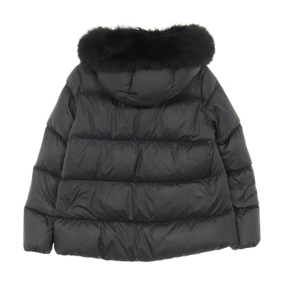 LAICHEFUR ダウンジャケット ブラック フード付き モンクレール アウター MONCLER
