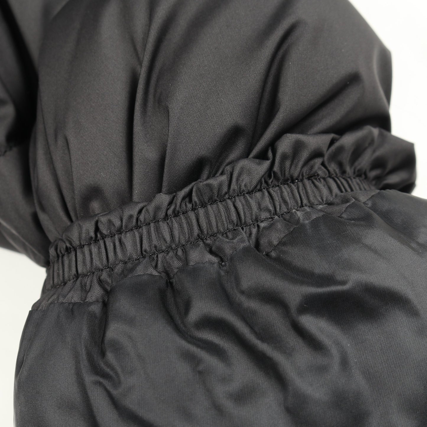 LAICHEFUR ダウンジャケット ブラック フード付き モンクレール アウター MONCLER