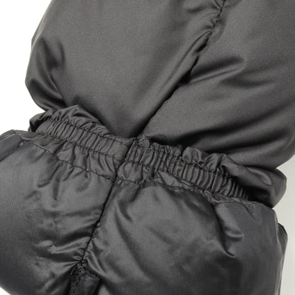LAICHEFUR ダウンジャケット ブラック フード付き モンクレール アウター MONCLER