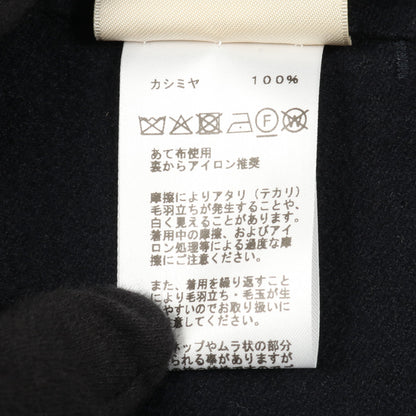 クルードセル CLOU DE SELLE ジャケット カシミヤ ネイビー エルメス アウター HERMES