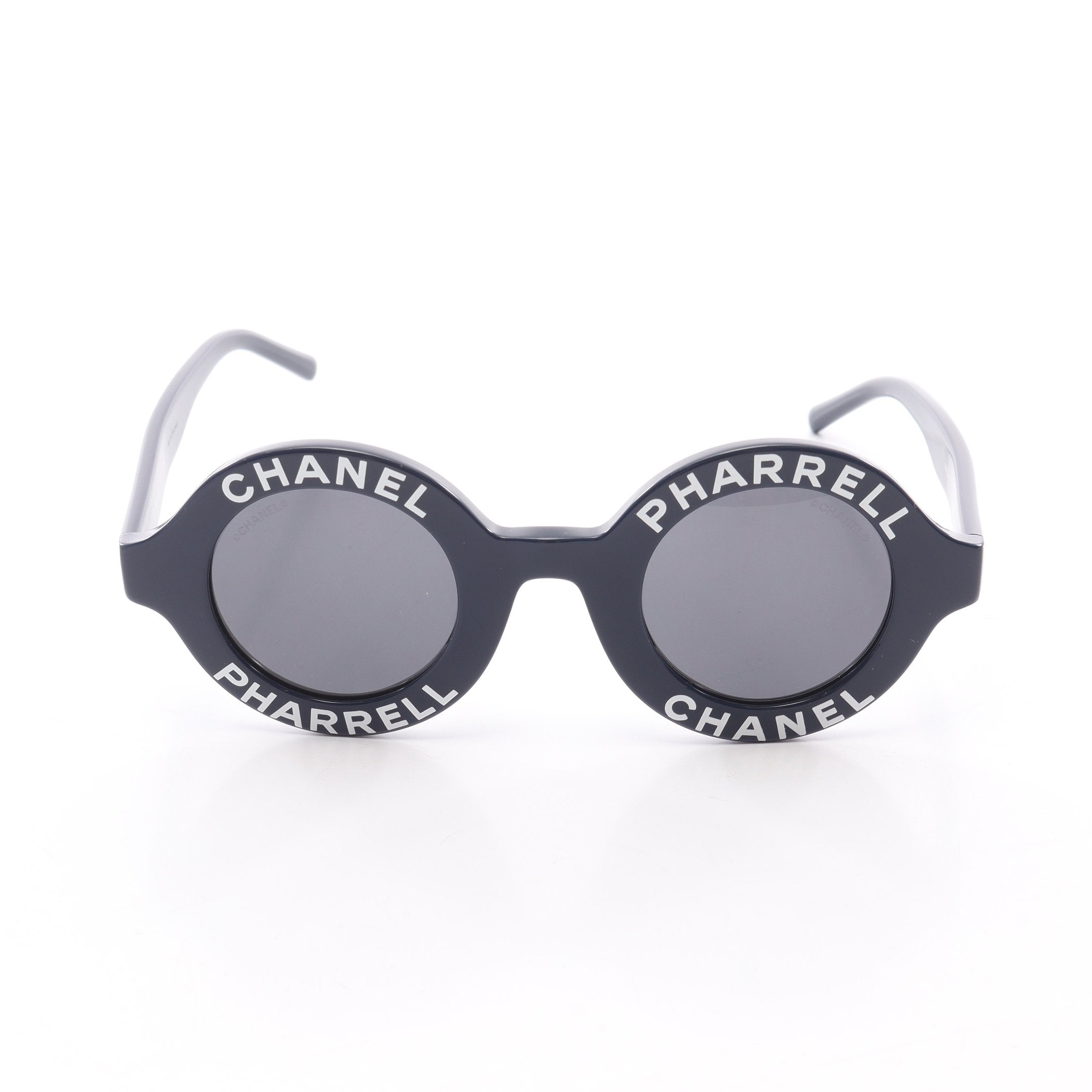 CHANEL シャネル サングラス CHANEL × PHARRELL CHANEL × PHARRELL サングラス ネイビー ホワイト シャネル – RECLO
