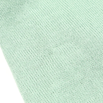 ニット クルーネック カシミヤ シルク ライトグリーン エルメス トップス HERMES
