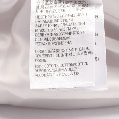 ステンカラーコート コットン オフホワイト バレンシアガ アウター BALENCIAGA