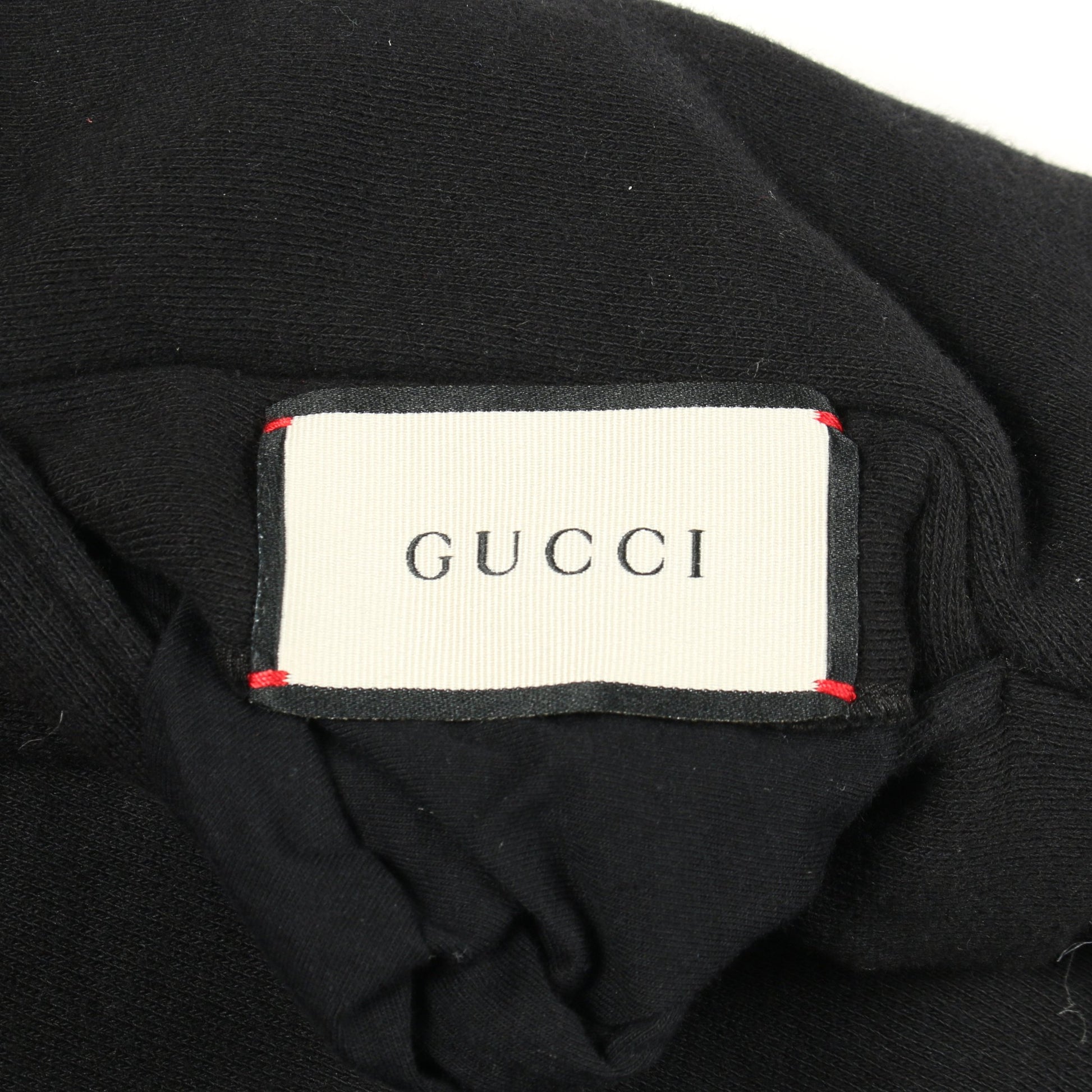 グッチテニス カーディガン コットン ブラック ダークグリーン レッド リバーシブル グッチ トップス GUCCI