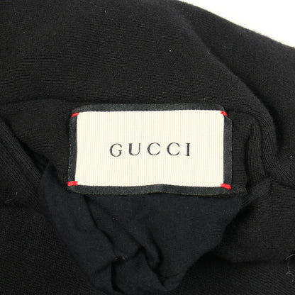 グッチテニス カーディガン コットン ブラック ダークグリーン レッド リバーシブル グッチ トップス GUCCI