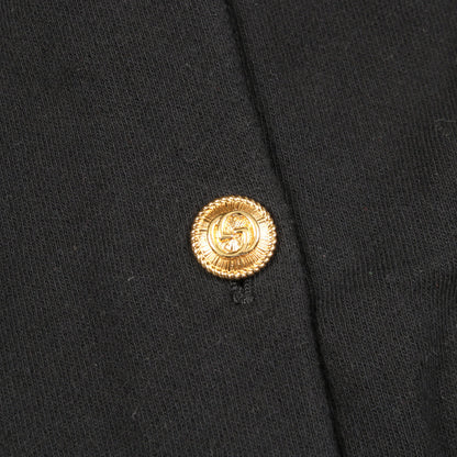 グッチテニス カーディガン コットン ブラック ダークグリーン レッド リバーシブル グッチ トップス GUCCI