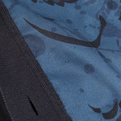 カーディガン Vネック シルク ネイビー ブルー エルメス トップス HERMES