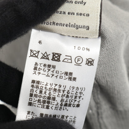ニット クルーネック ウール グレー エルメス トップス HERMES