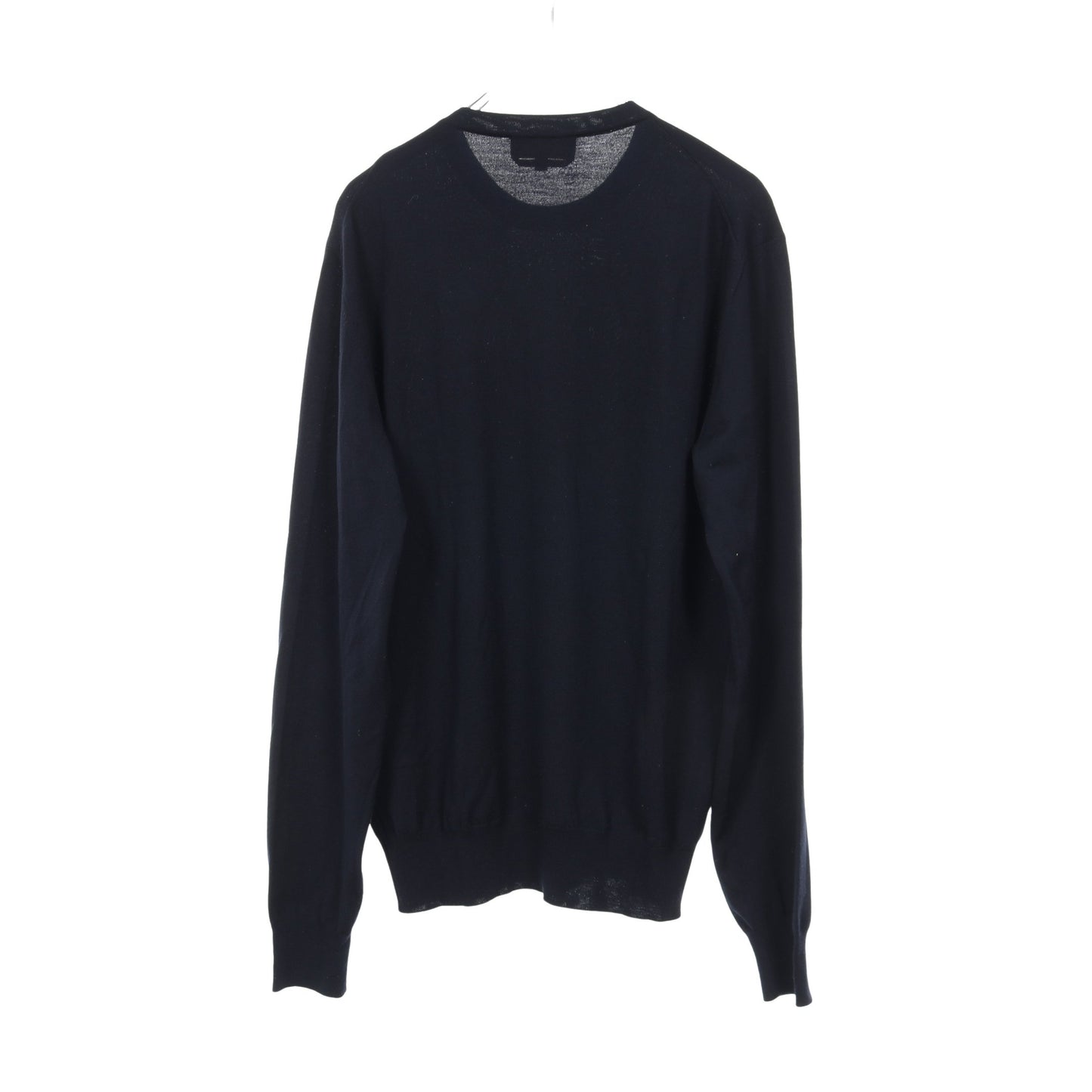 ニット クルーネック ウール ネイビー エルメス トップス HERMES