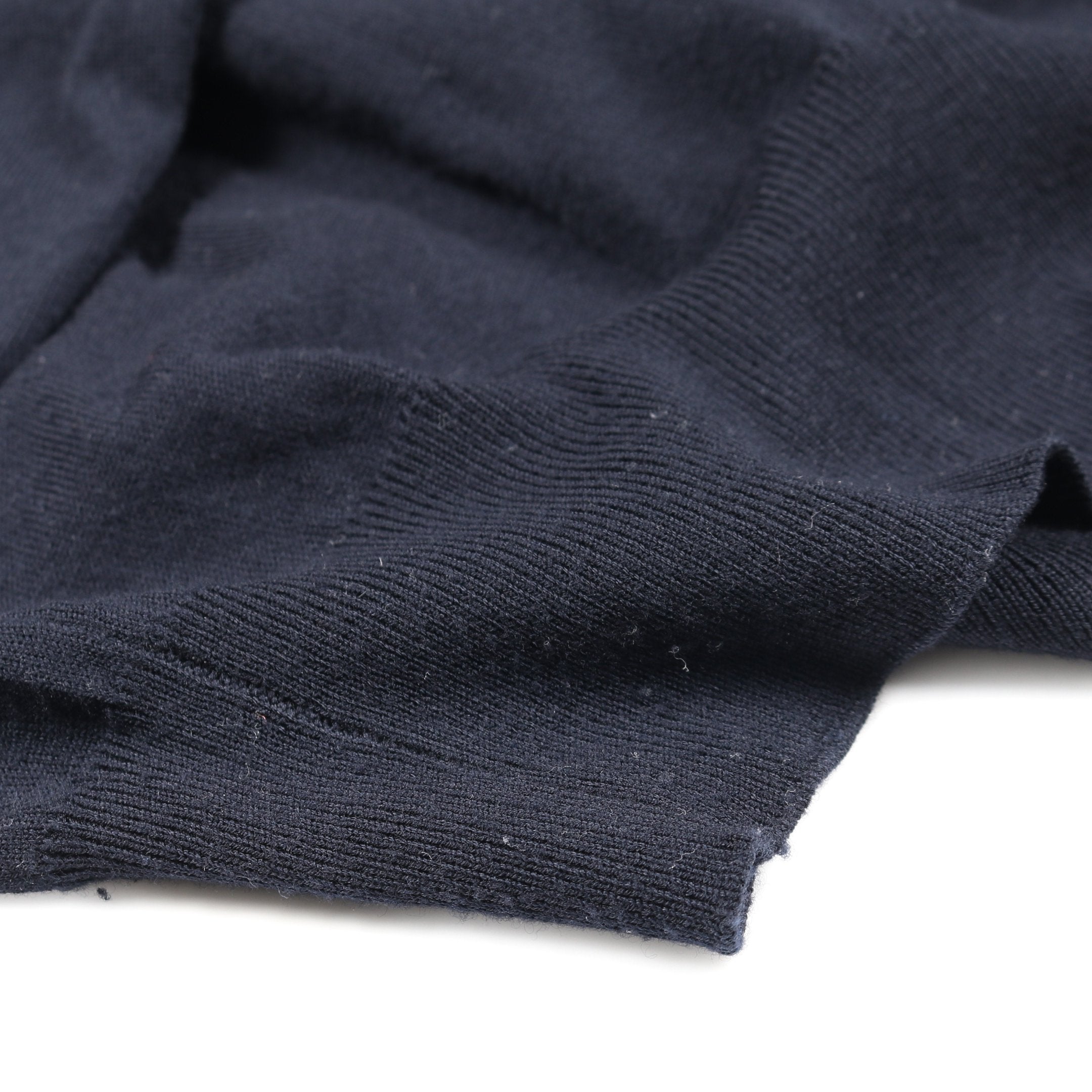 ニット クルーネック ウール ネイビー エルメス – RECLO