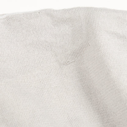 ニット クルーネック コットン ライトグレー エルメス トップス HERMES