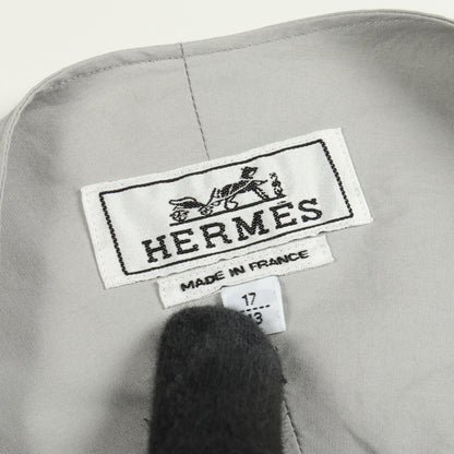 プルオーバー シャツ コットン グレー エルメス トップス HERMES