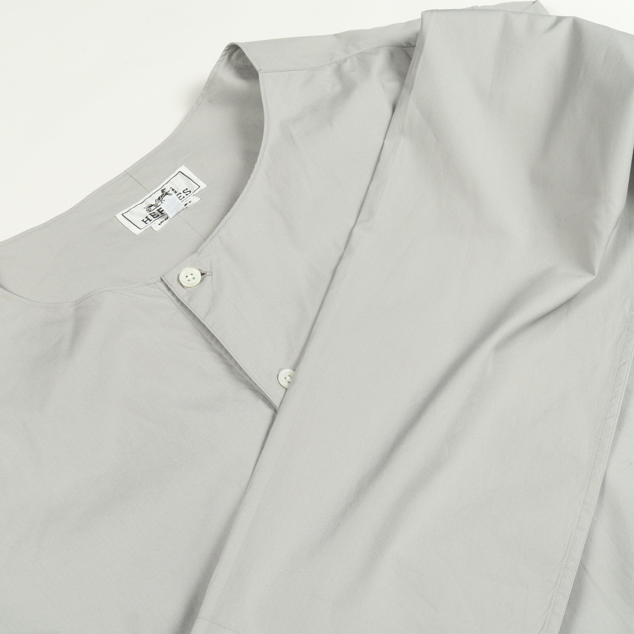 プルオーバー シャツ コットン グレー エルメス – RECLO