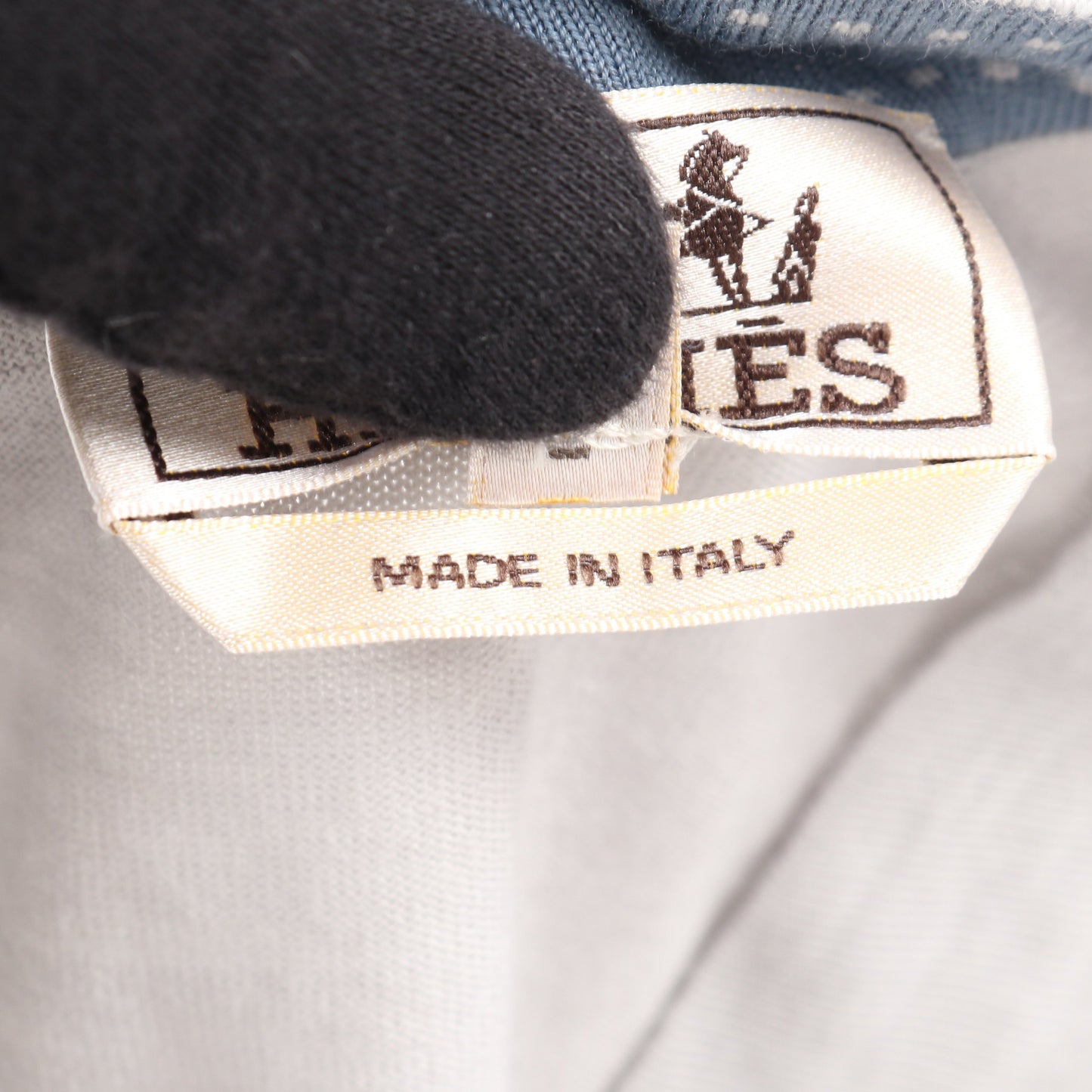 カーディガン Vネック ウール グレー エルメス トップス HERMES