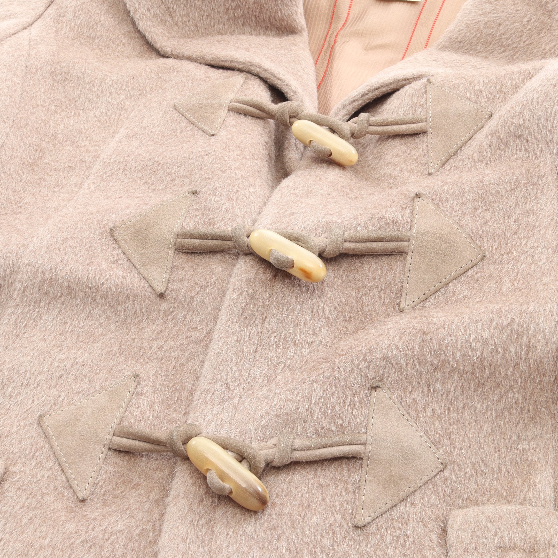 ロング ダッフルコート ラマ ウール ベージュ エルメス – RECLO