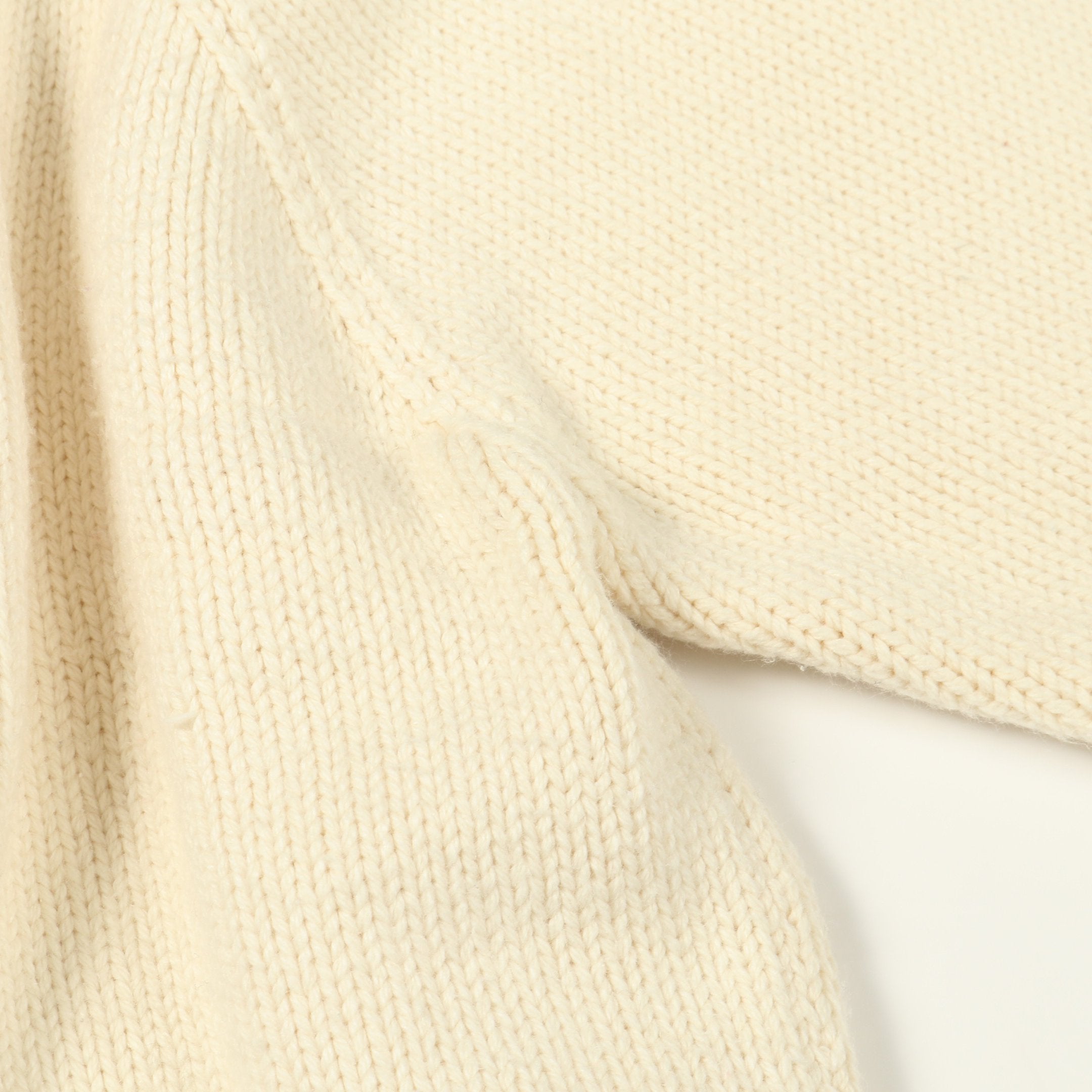 タイガー ニット クルーネック 長袖 ロゴ コットン ナイロン ウール