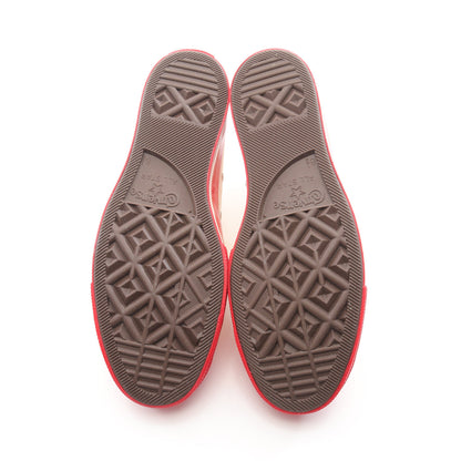 PLAY COMME des GARCONS × CONVERSE ハイカットスニーカー キャンバス オフホワイト レッド プレイコムデギャルソン シューズ PLAY COMME des GARCONS