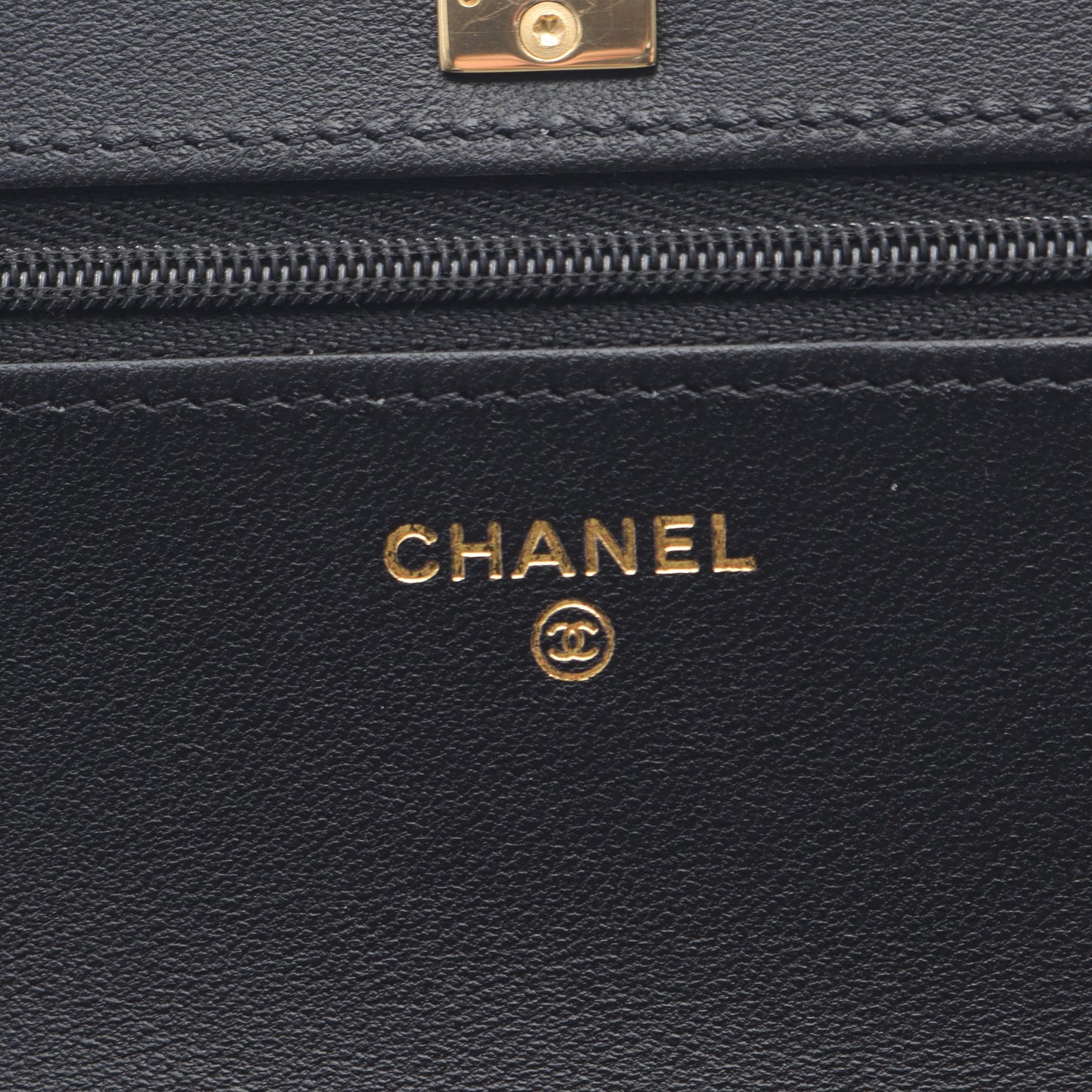 マトラッセ チェーンウォレット ラムスキン ブラック ゴールド金具 シャネル バッグ CHANEL
