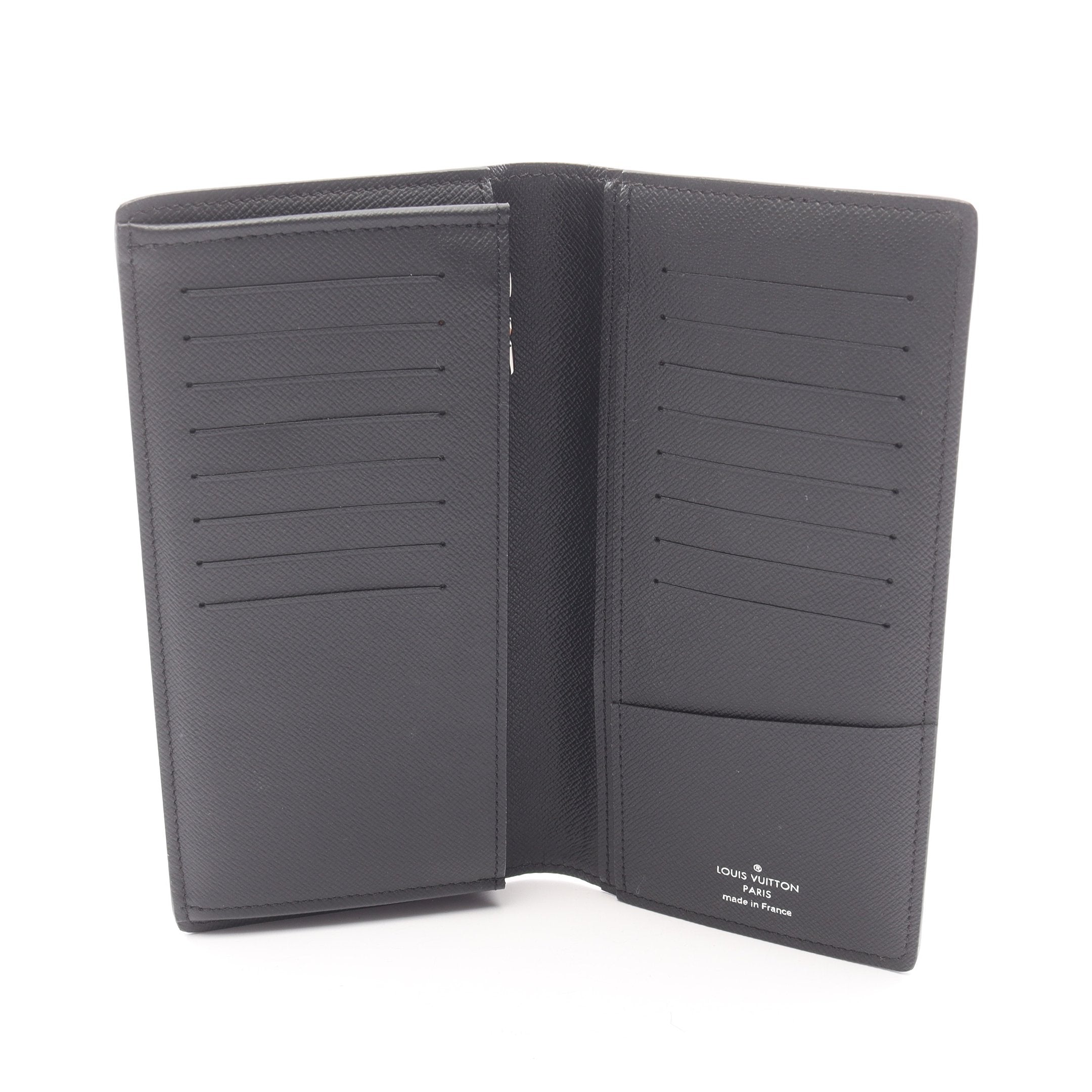 ルイヴィトン エクリプス pvc レザー モノグラム ブラザ ブラック ポルトフォイユ ブラザ モノグラムエクリプス 二つ折り長財布 PVC