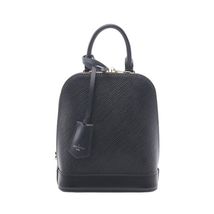 アルマバックパック エピ ノワール リュックサック レザー ブラック ルイヴィトン バッグ LOUIS VUITTON