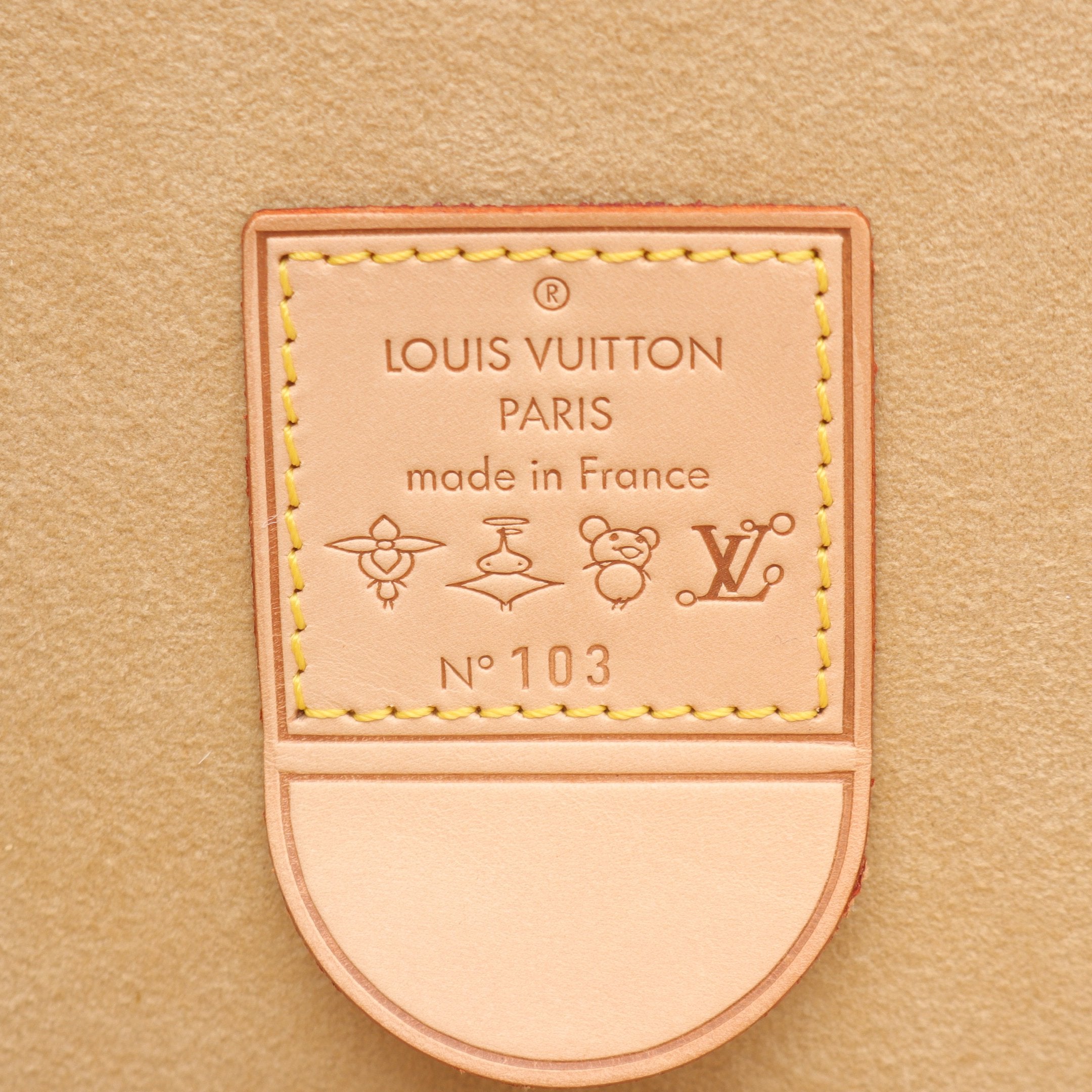 LV × TM ジュエリーケース モノグラムキャラクテール ハンドバッグ PVC