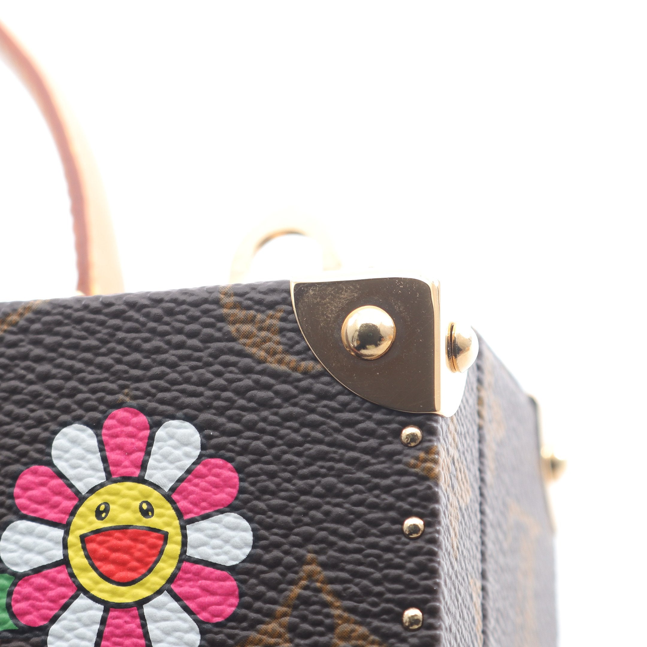 LV × TM ジュエリーケース モノグラムキャラクテール ハンドバッグ PVC