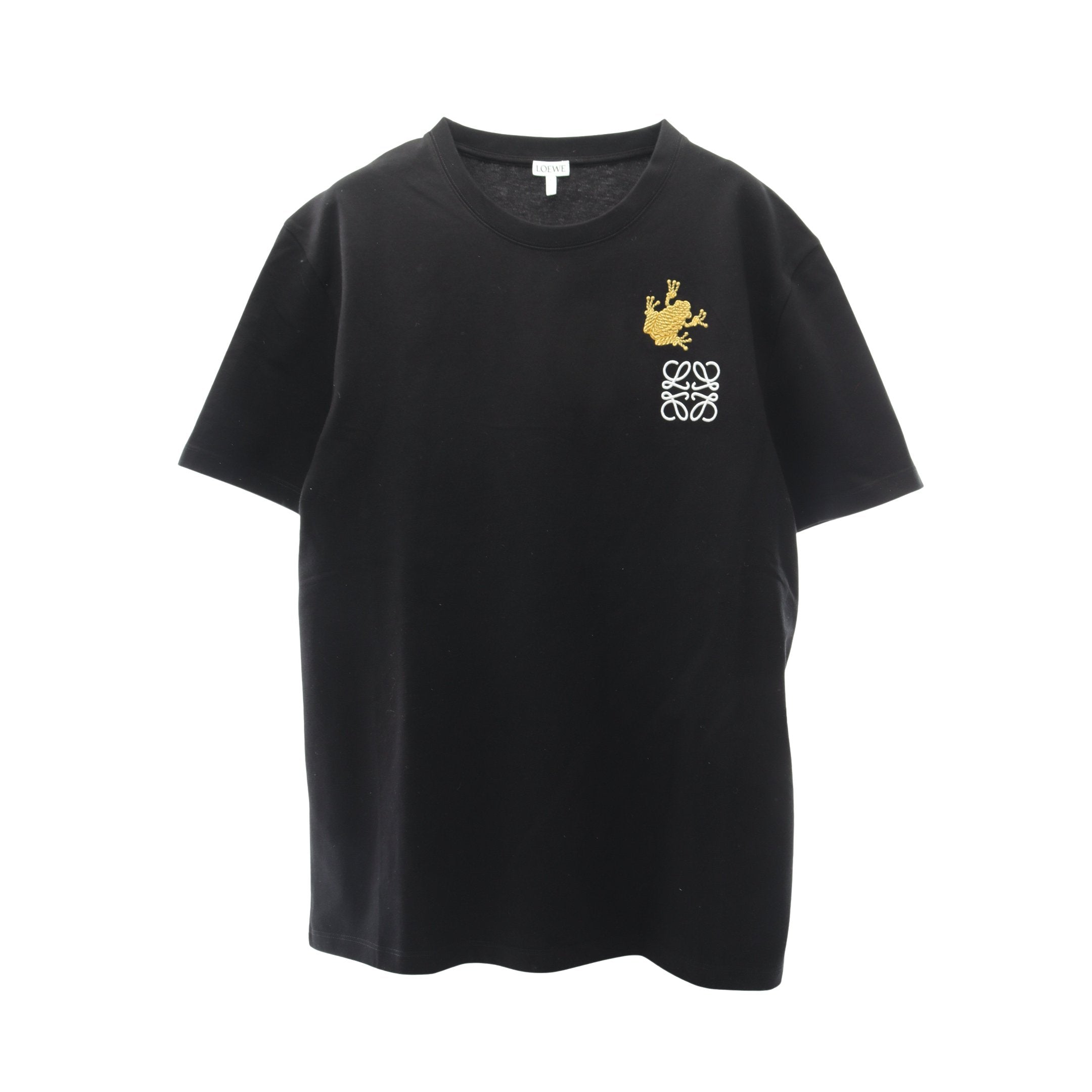 アナグラムエンブロイダリー Tシャツ クルーネック 半袖 コットン