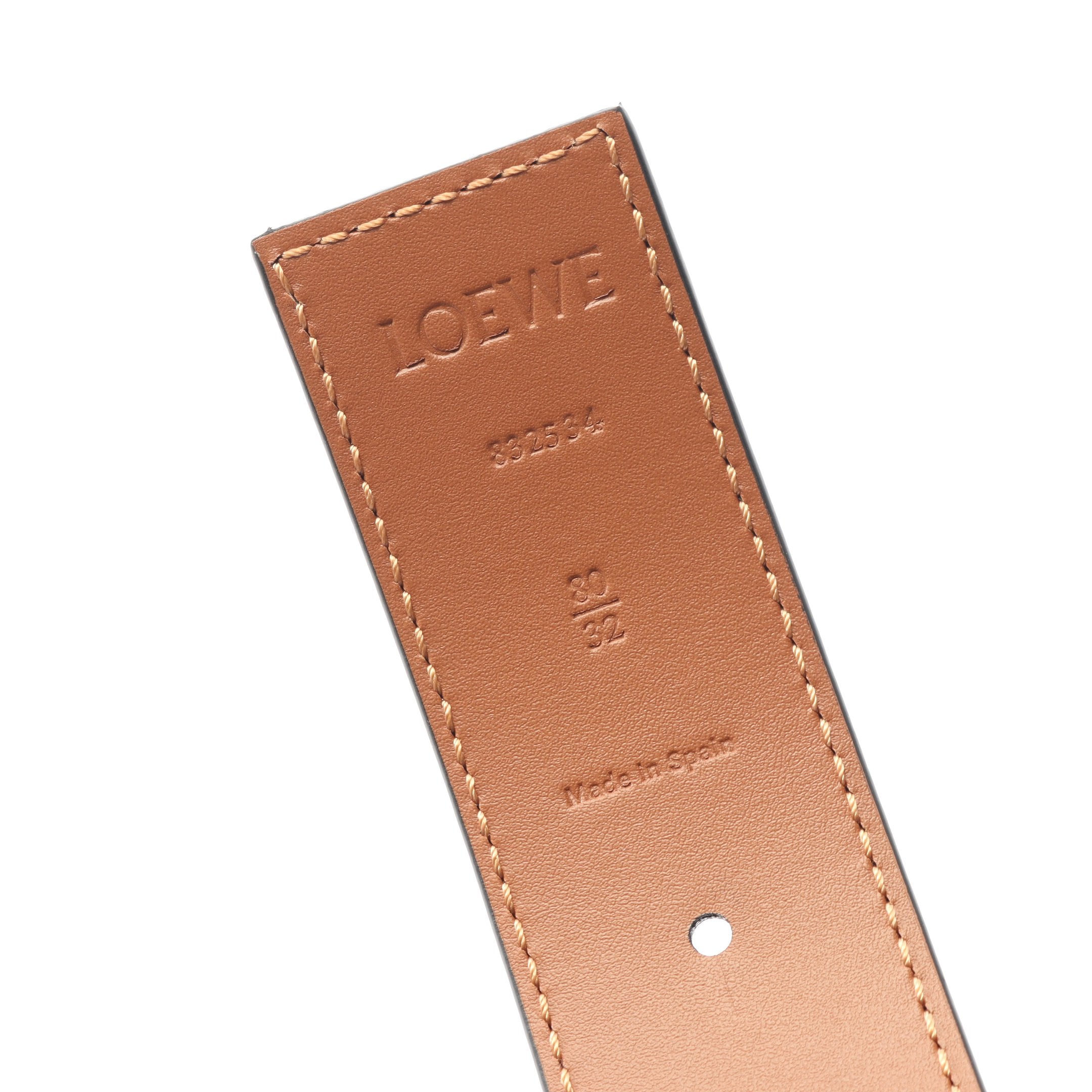 リバーシブル アナグラム ベルト レザー ブラック ブラウン シルバー