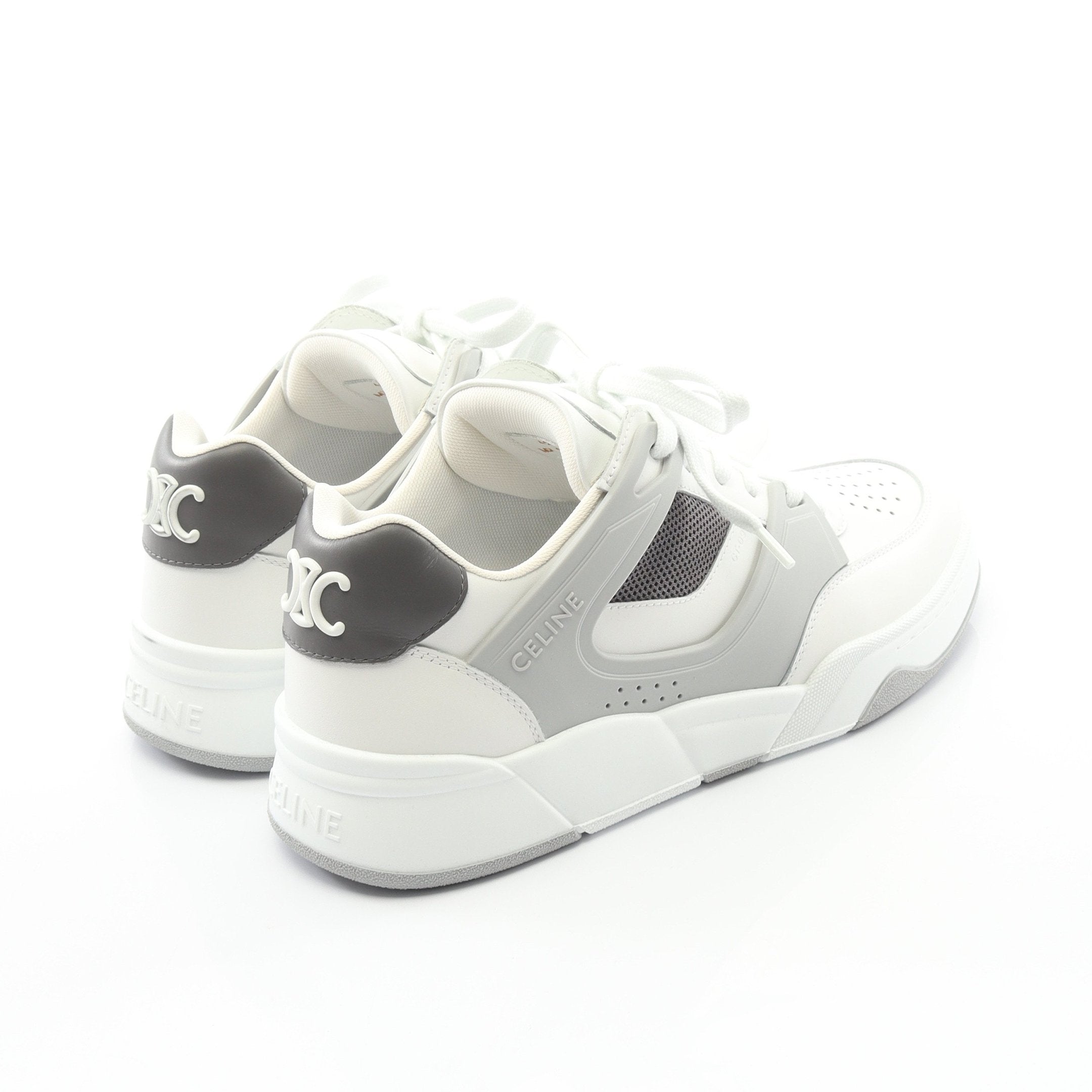 トリオンフ スニーカー レザー ホワイト グレー セリーヌ – RECLO