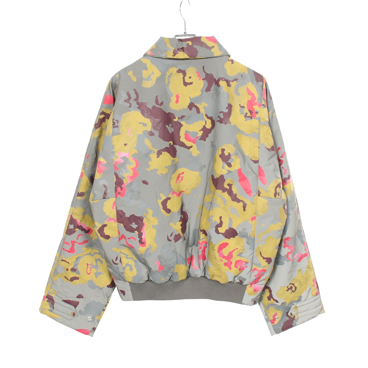 DIOR × DUNCAN GRANT Reflective Camo Anorak Jacket ブルゾン ハーフジップ カモフラージュ グレー マルチカラー 中綿 ディオール アウター DIOR