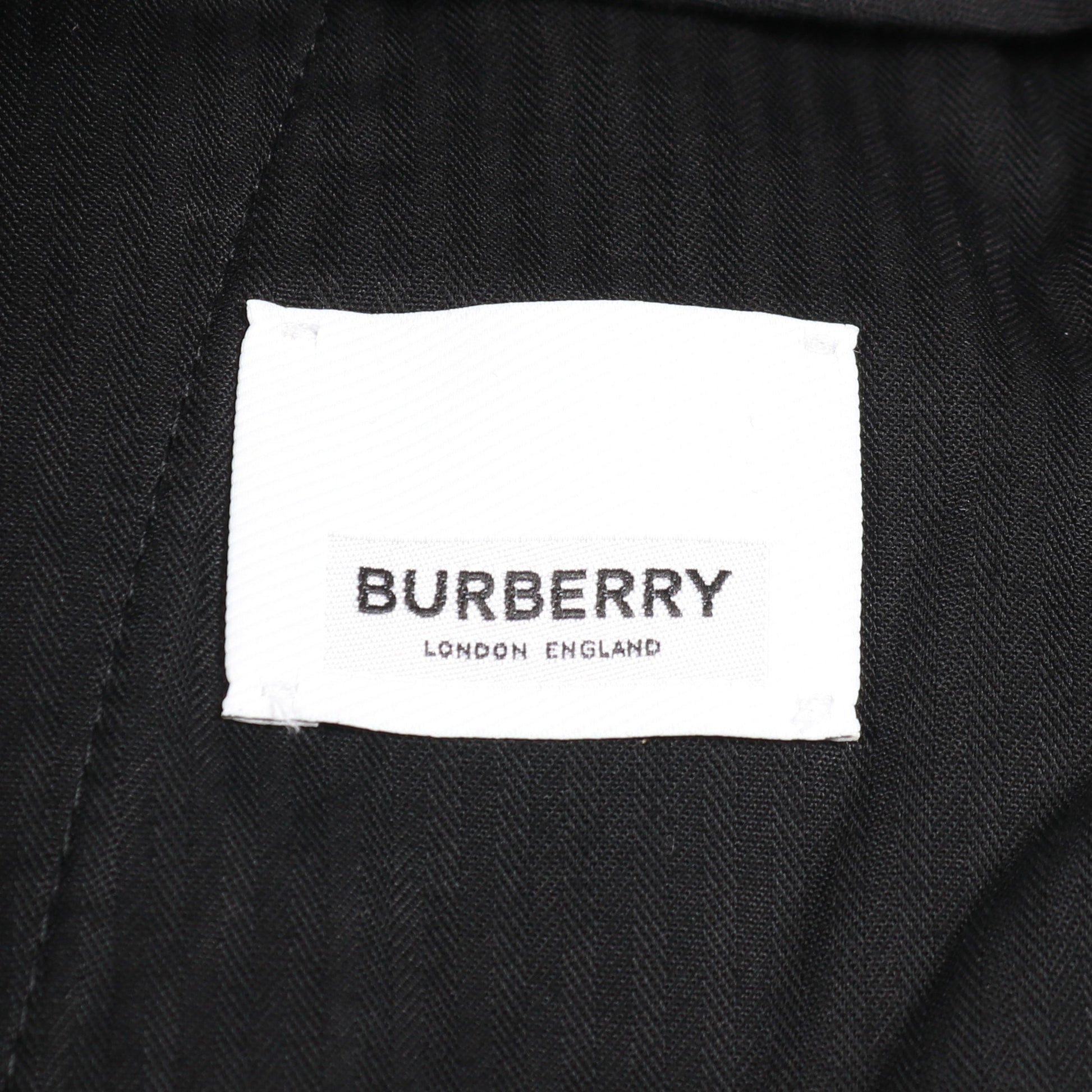 スラックス トラウザーズ ウール ブラック バーバリー ボトムス BURBERRY