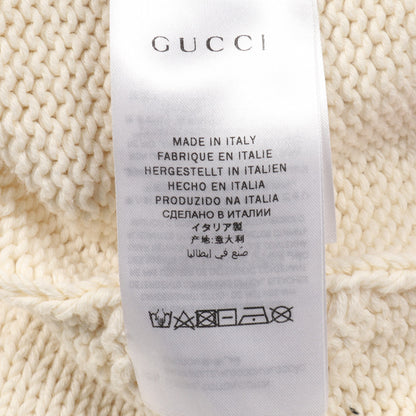 カーディガン Vネック コットン ホワイト レッド グリーン キッズ グッチ トップス GUCCI