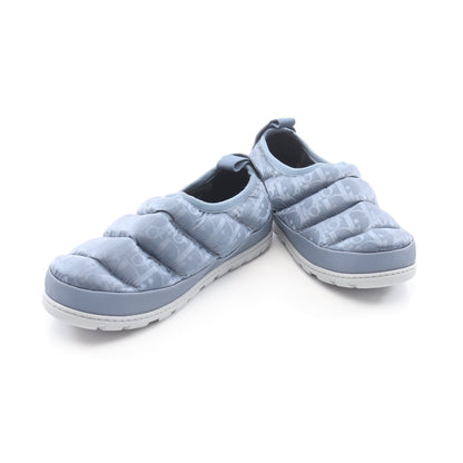 Dior Snow Slipper オブリーク スリッポン ファブリック レザー ブルーグレー ディオール シューズ DIOR