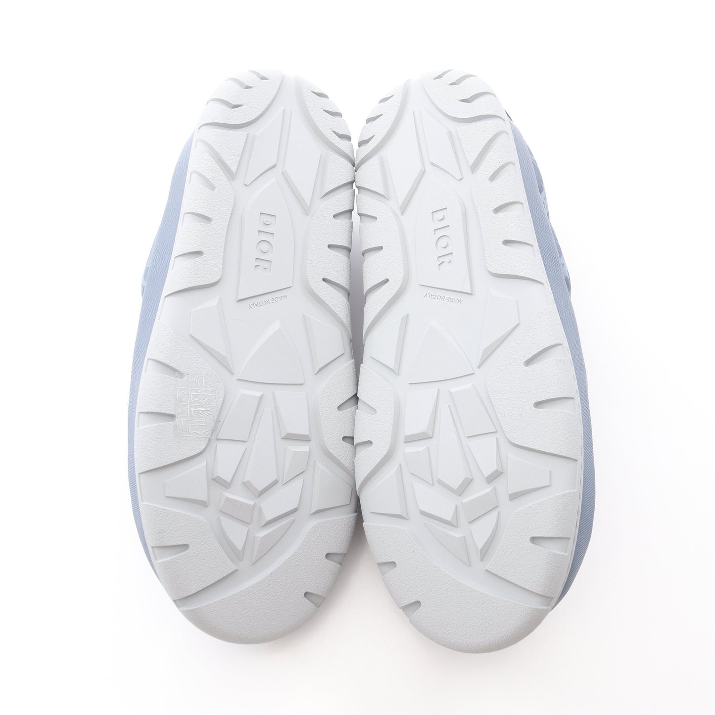 Dior Snow Slipper オブリーク スリッポン ファブリック レザー ブルーグレー ディオール シューズ DIOR
