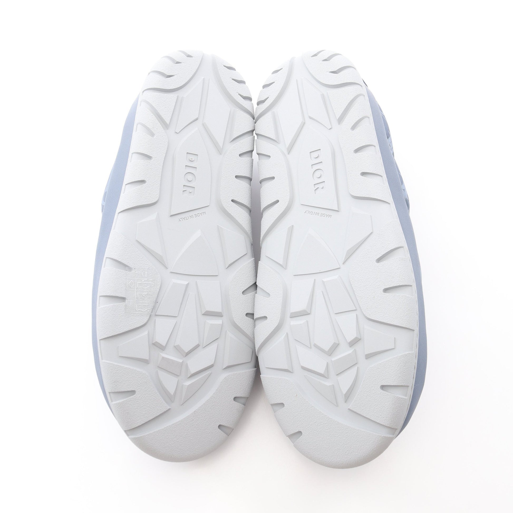 Dior Snow Slipper オブリーク スリッポン ファブリック レザー ブルーグレー ディオール シューズ DIOR