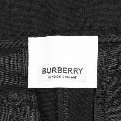 スキニー パンツ ビスコース ブラック フリンジ バーバリー ボトムス BURBERRY