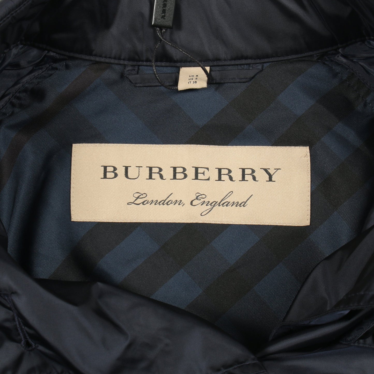 トレンチコート ナイロン ネイビー バーバリー アウター BURBERRY